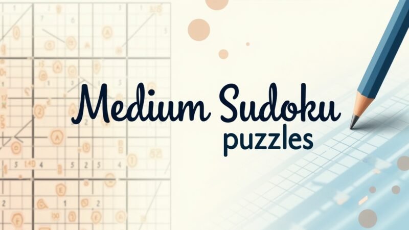 Medium Sudoku puzzles