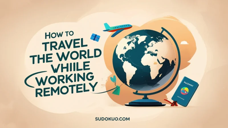 How to Travel the World While Working Remotely