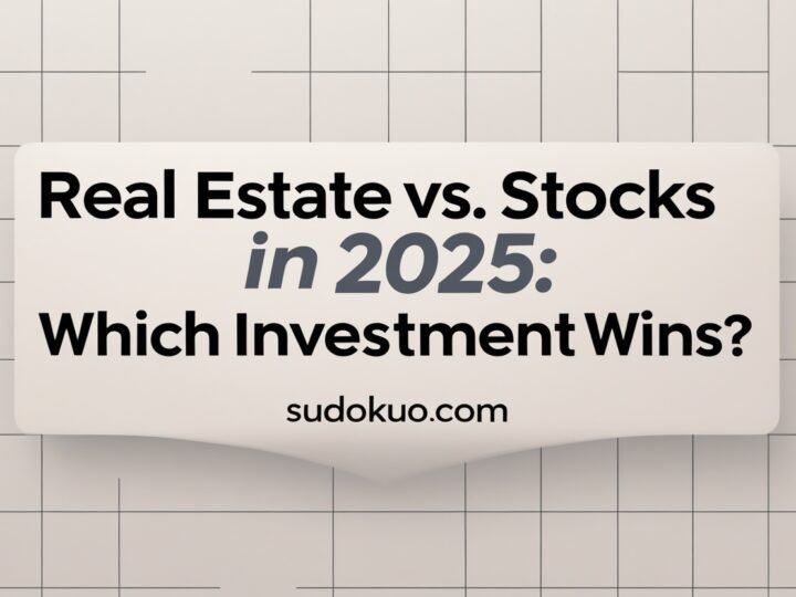 Real Estate vs. Stocks in 2025: Which Investment Wins?