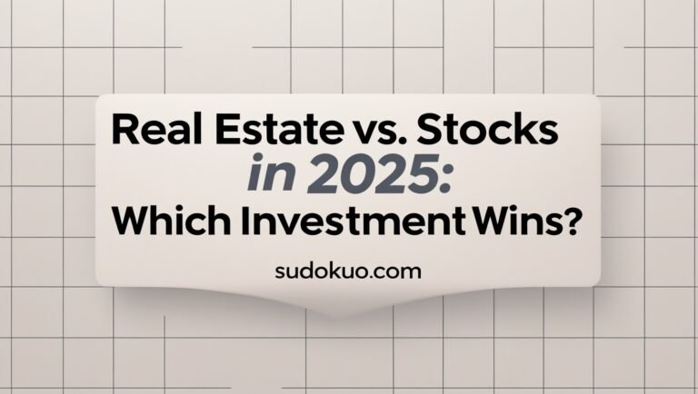 Real Estate vs. Stocks in 2025: Which Investment Wins?