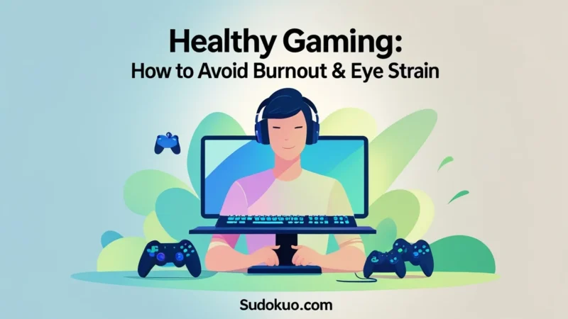 Healthy Gaming: How to Avoid Burnout & Eye Strain