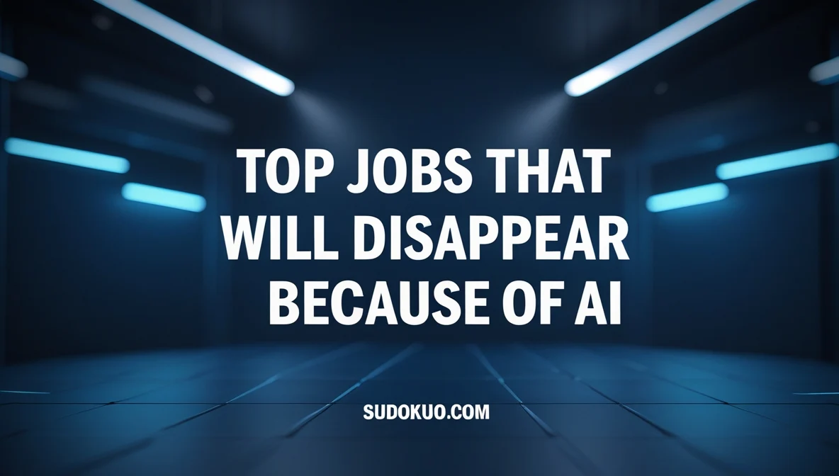 Top Jobs That Will Disappear Because of AI