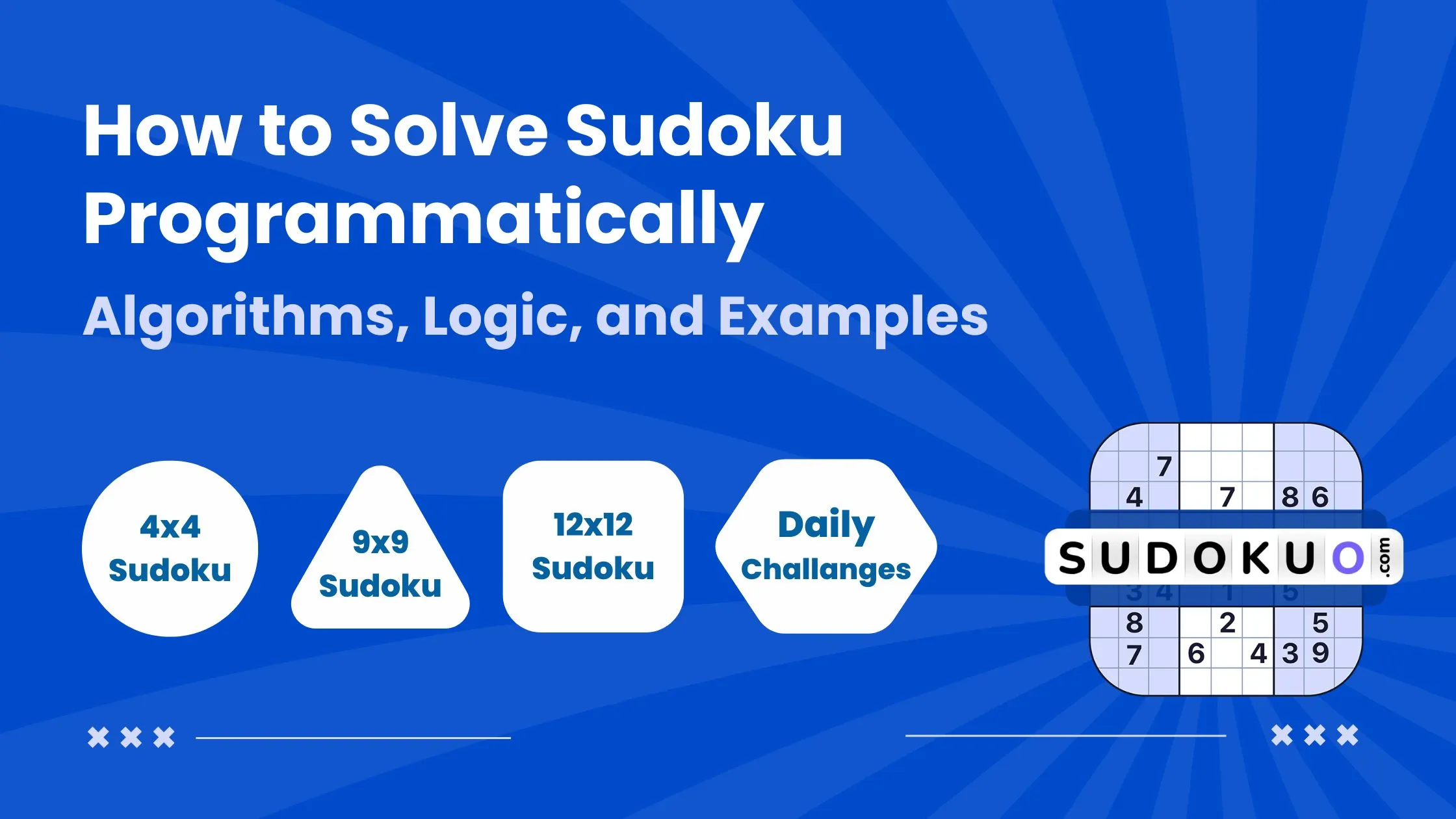 How to Solve Sudoku Programmatically